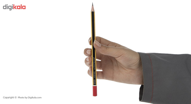 مداد مشکی اسکای گلوری مدل Wood بسته 12 عددی