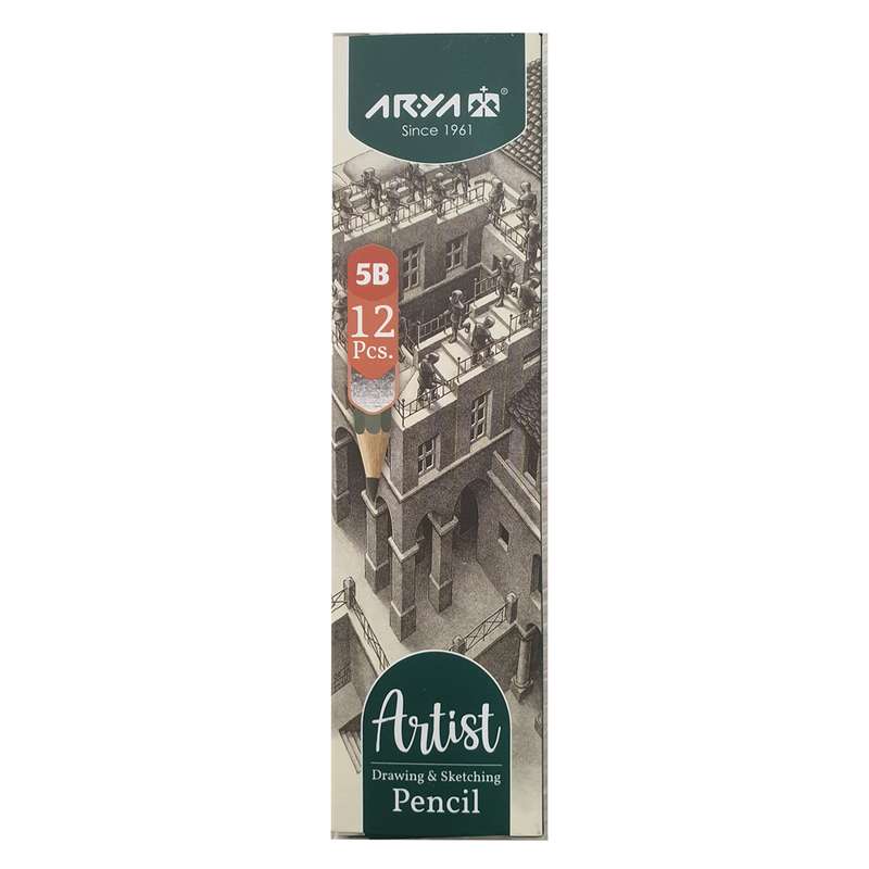 مداد طراحی آریا مدل  ARTIST-5B بسته 12 عددی