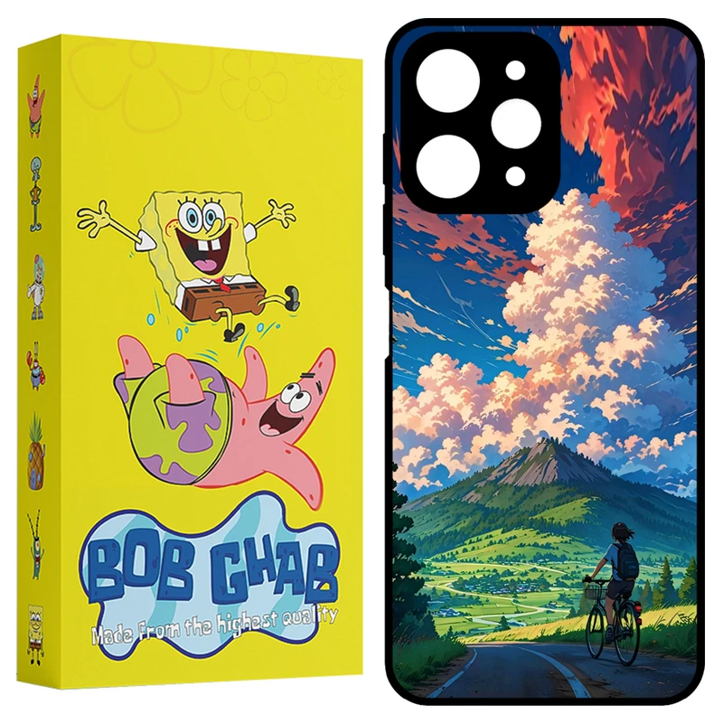 کاور باب قاب طرح طبیعت مدل BCPN12 مناسب برای گوشی موبایل شیائومی Redmi Note 12 4G