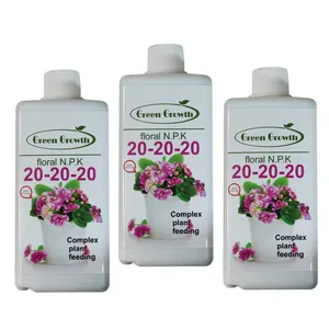 Green Growth Floral N.P.K Liquid Fertilizer Cpacity 500 ml Pack Of 3