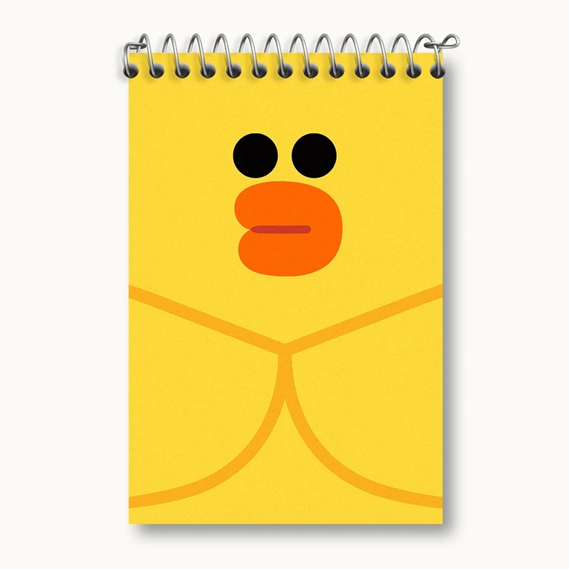 دفتر یادداشت 50 برگ خندالو مدل جوجه کیوت کد F714