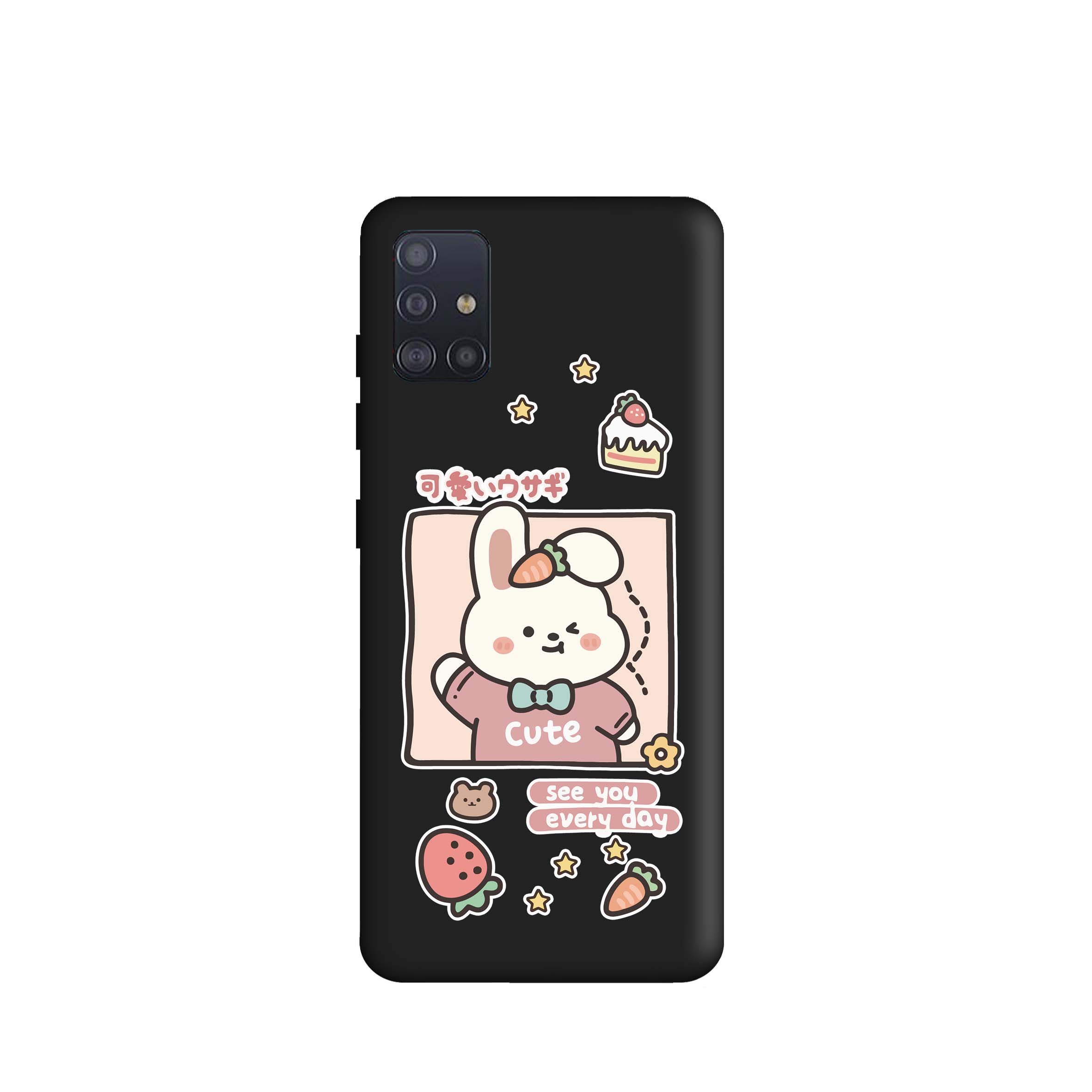 کاور طرح خرگوش کیوت کد m2377 مناسب برای گوشی موبایل سامسونگ Galaxy M51 