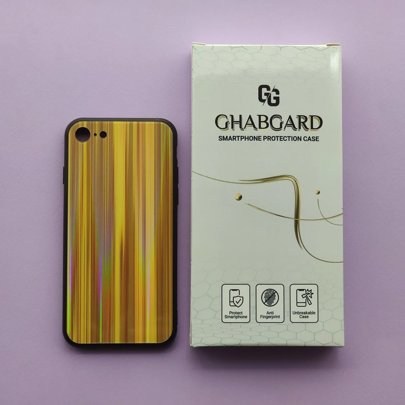 کاور قاب گارد مدل پشت گلس ساده لیزری مناسب برای گوشی موبایل اپل iPhone 7/8/SE 2020/SE 2022