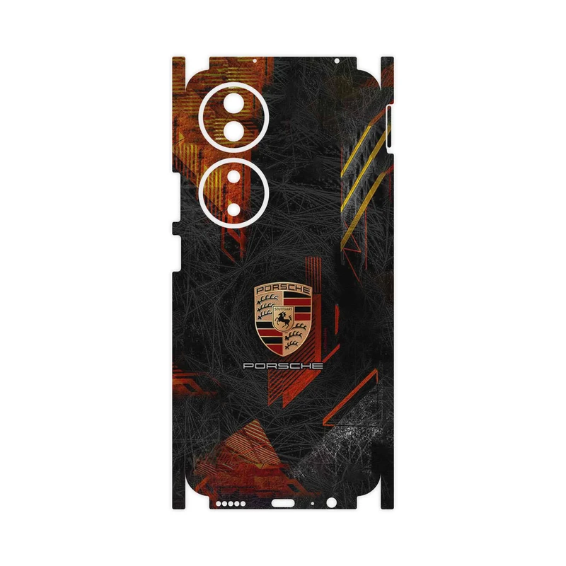 برچسب پوششی ماهوت مدل Porsche_Logo-FullSkin مناسب برای گوشی موبایل آنر X7b