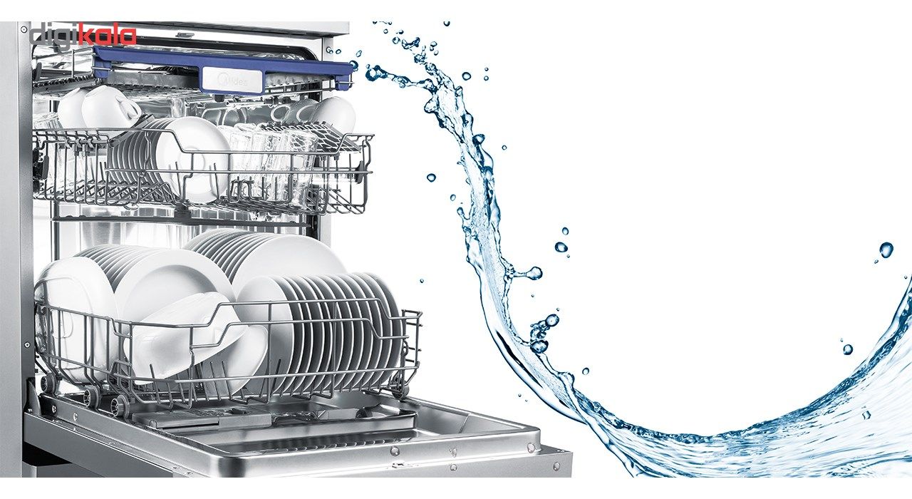 ماشین ظرفشویی مایدیا مدل WQP12-J7635E main 1 6
