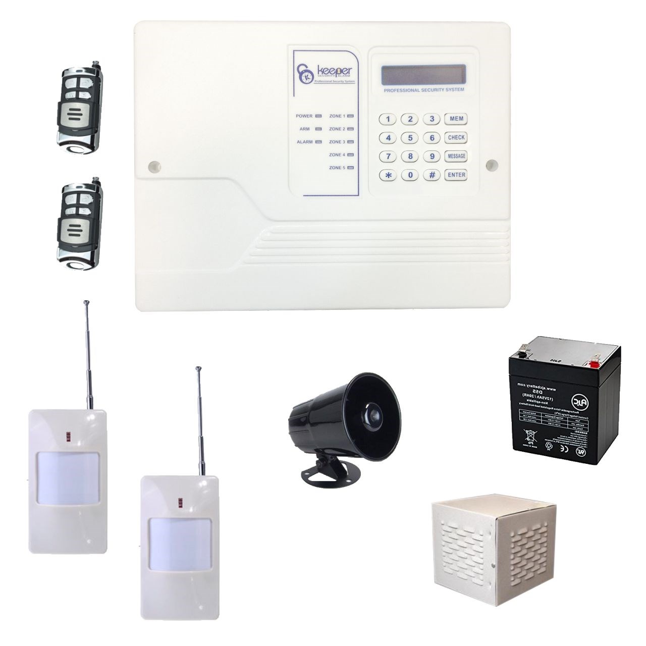سیستم دزدگیر تلفنی کیپر مدل KETL2-W
