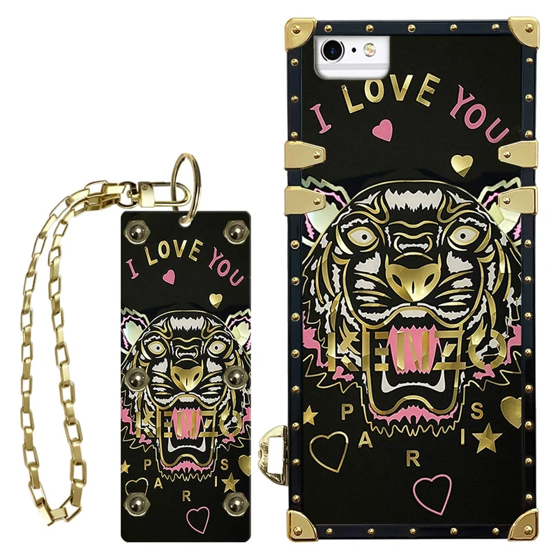 کاور مدل صندوقی کد 002 مناسب برای گوشی موبایل اپل iPhone 6 Plus/6s Plus به همراه آویز