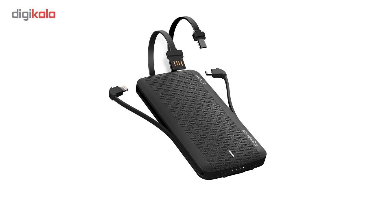 شارژر همراه آی واک مدل UBT8000X ظرفیت 8000 میلی آمپر ساعت