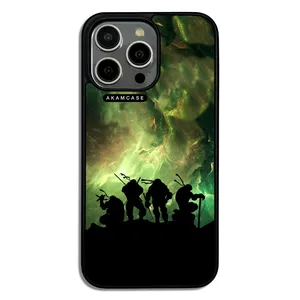 AKAM AMC-WA15PROMAX-NINJA TURTLES12 Cover For Apple iPhone 15 Pro Max