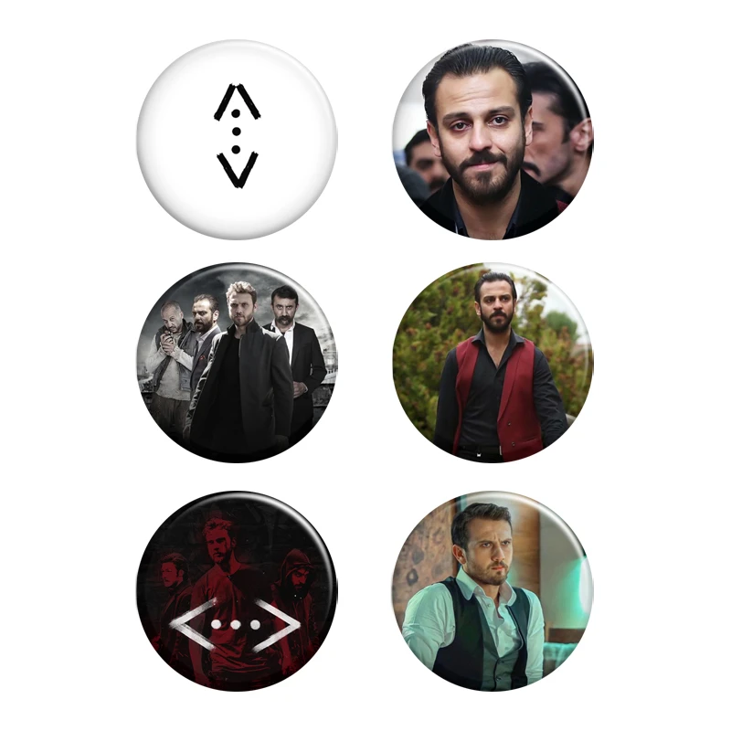 پیکسل ابیگل طرح سریال گودال آراس بولوت یاماچ کوچوالی چوکور cukur کد 023 مجموعه 6 عددی