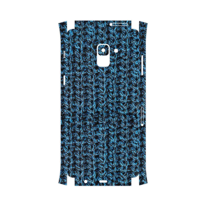برچسب پوششی ماهوت مدل Fabric Texture 2-FullSkin مناسب برای گوشی موبایل سامسونگ Galaxy A8 Plus 2018