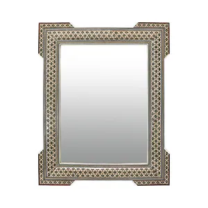 آینه خاتم کاری مدل گوشه دار کد RA