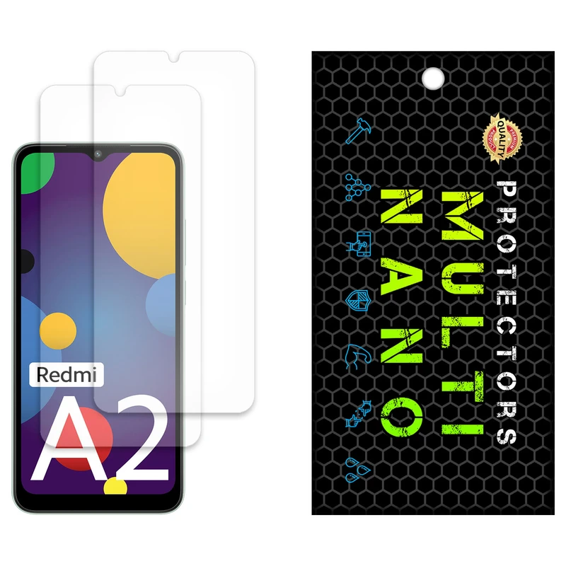 محافظ صفحه نمایش مات مولتی نانو مدل X-S2M مناسب برای گوشی موبایل شیائومی Redmi A2 بسته دو عددی