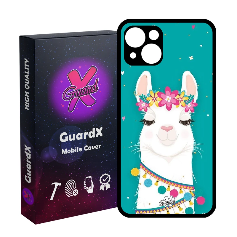 کاور گارد ایکس طرح Llama مدل Glass10017 مناسب برای گوشی موبایل اپل iPhone 13