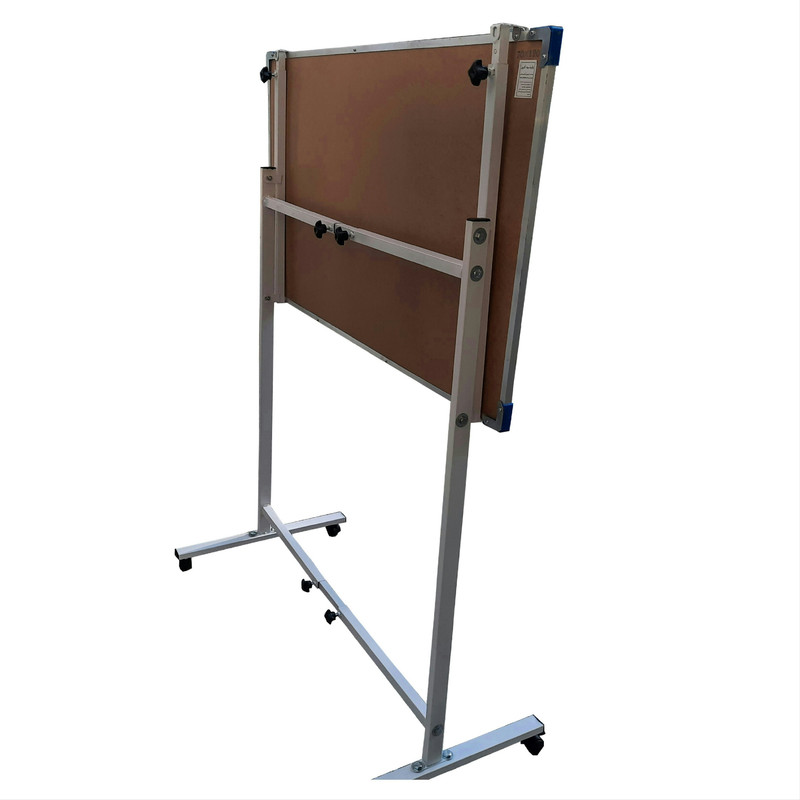تخته وایت برد آفرین کد M03N سایز 150×90 سانتی متر به همراه پایه نگهدارنده