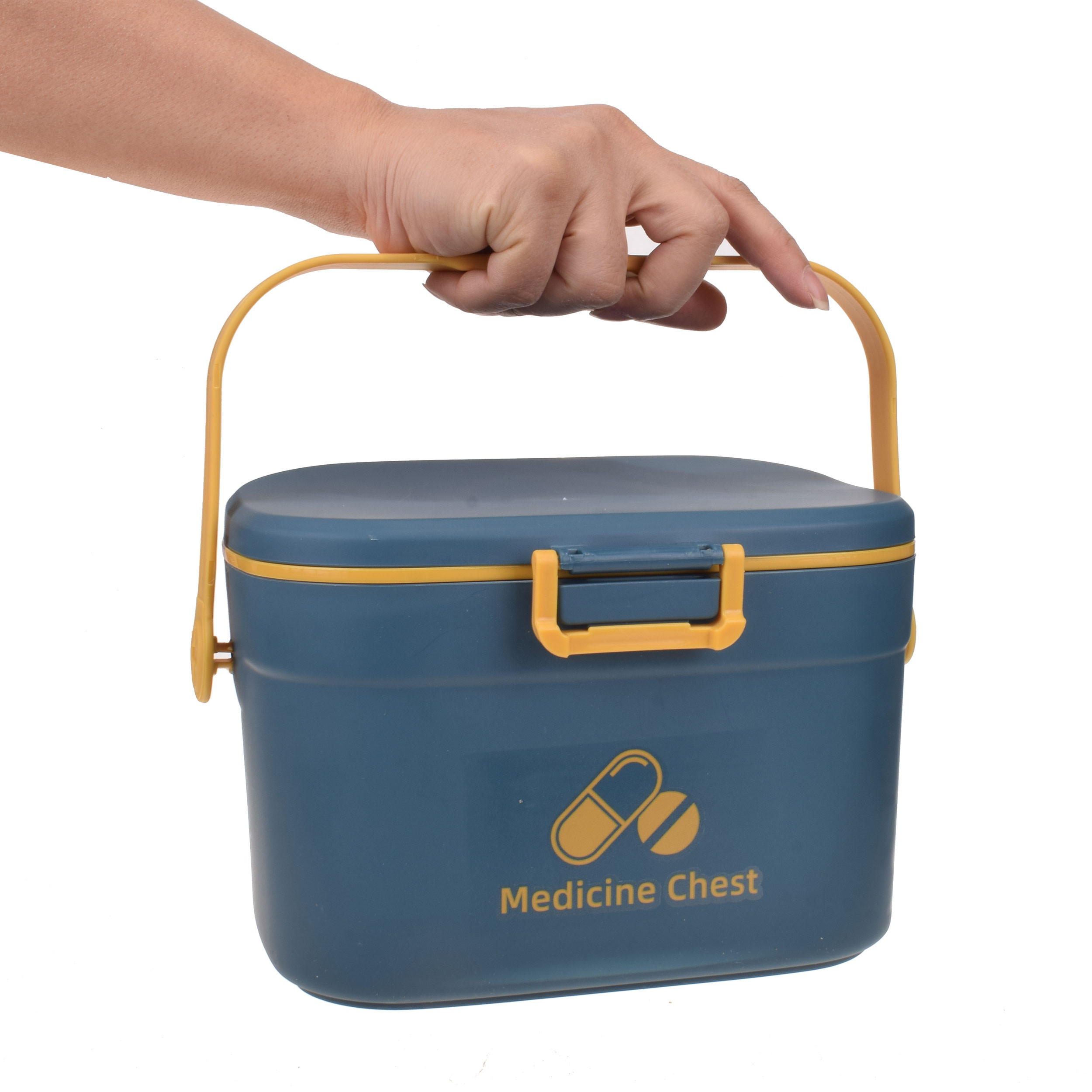 جعبه نگهدارنده دارو مدل 2 طبقه