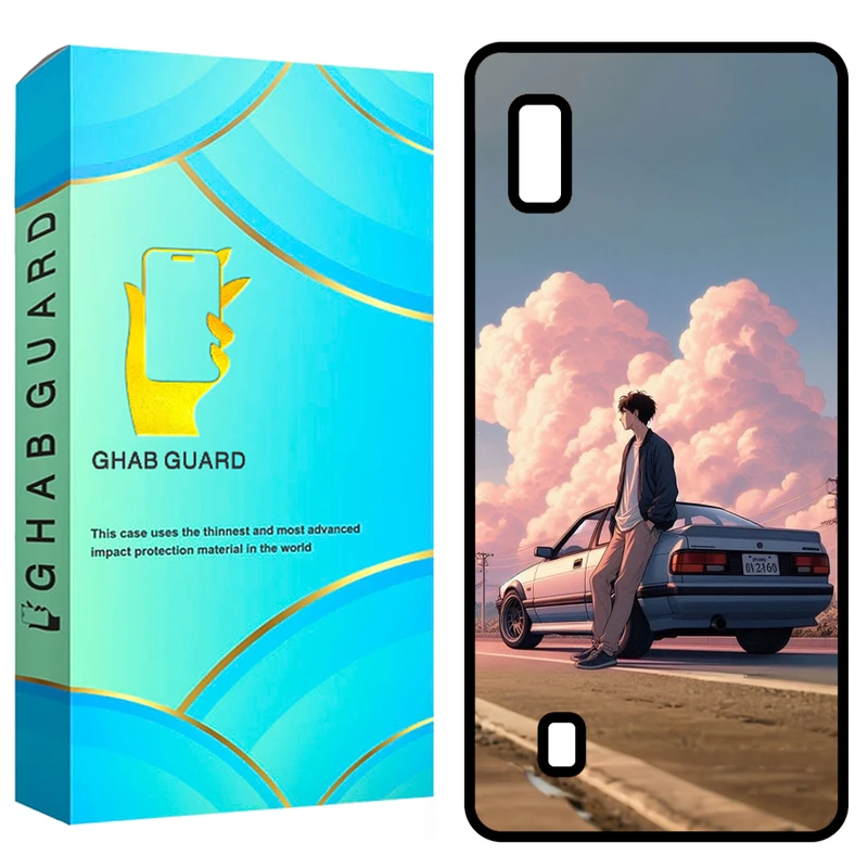 کاور قاب گارد طرح ماشین مدل GCHPA10 مناسب برای گوشی موبایل سامسونگ Galaxy A10 / M10