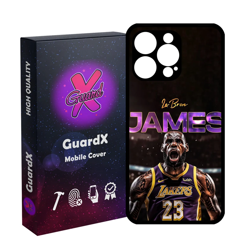 کاور گارد ایکس طرح Lebron James مدل 10715 مناسب برای گوشی موبایل اپل iPhone 14 Pro Max