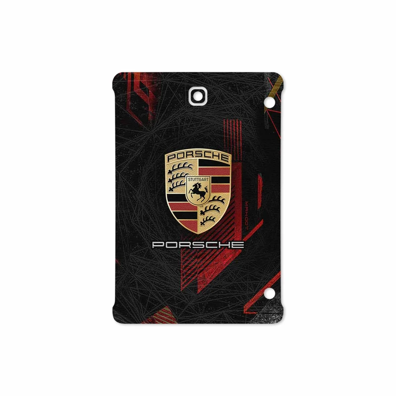 برچسب پوششی ماهوت مدل Porsche-Logo مناسب برای تبلت سامسونگ Galaxy Tab S2 8.0 2015 T710