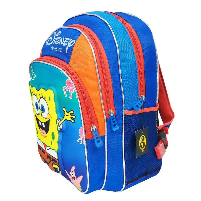 کوله پشتی سیی مدل باب اسفنجی  کد 1829.12