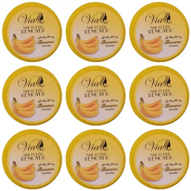 پد لاک پاک کن ویا مدل موز بسته 9 عددی