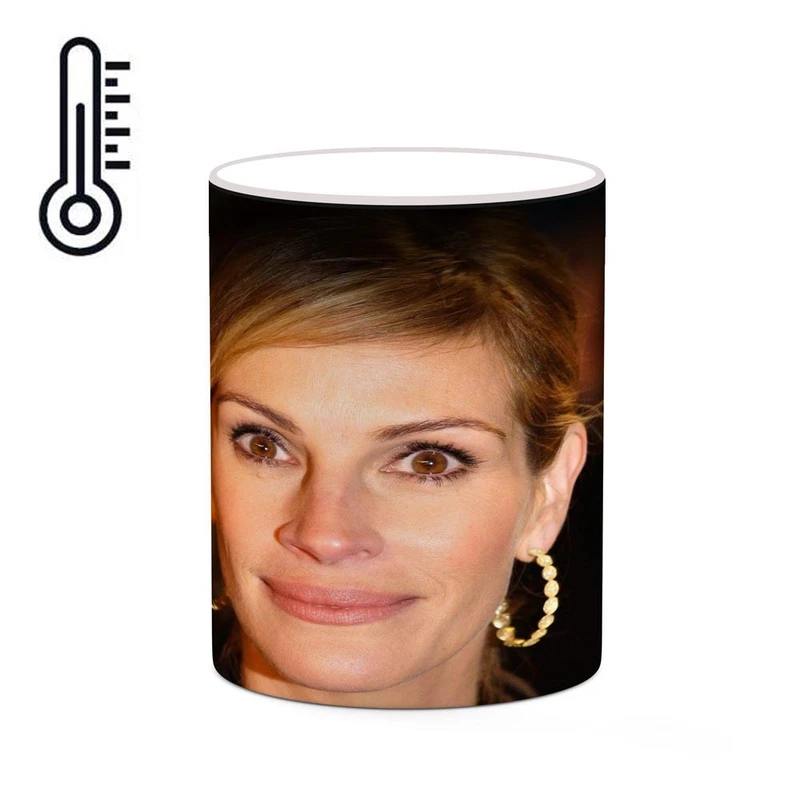 ماگ حرارتی کاکتی طرح جولیا رابرت Julia Roberts مدل mgh26512