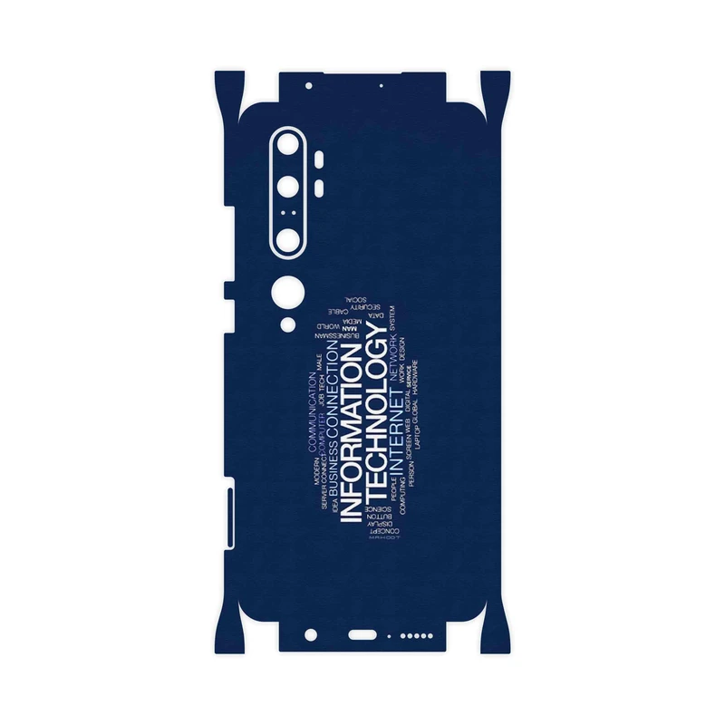 برچسب پوششی ماهوت مدل IT Science-FullSkin مناسب برای گوشی موبایل شیائومی Mi Note 10 Pro