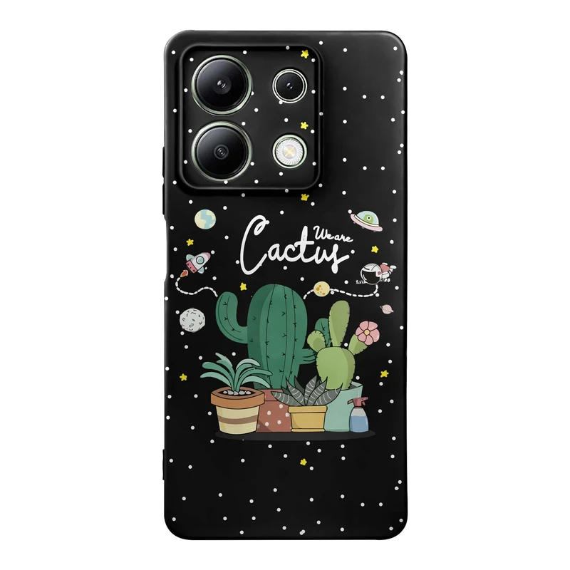 کاور قاب گارد طرح کاکتوس کد s11348 مناسب برای گوشی موبایل شیائومی Redmi Note 13 4G