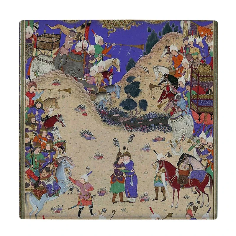  زیر لیوانی  طرح نگارگری ایرانی کد    5927767_4673