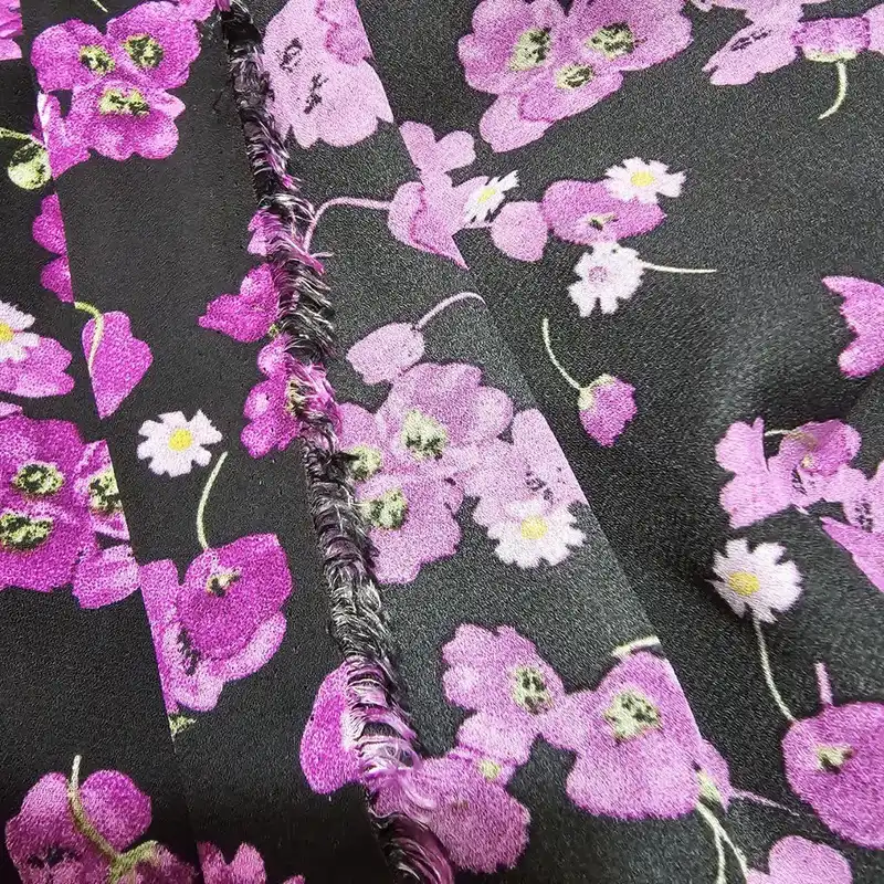 پارچه لباس مدل کرپ حریر کد 34325