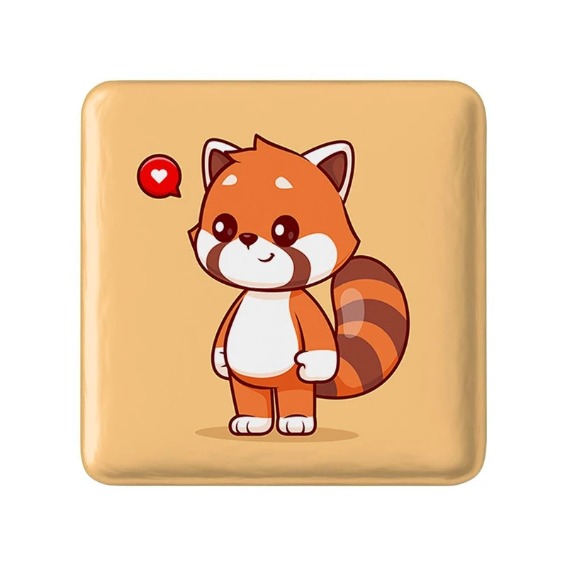 مگنت خندالو مدل حیوانات بامزه پاندای قرمز کد 29707