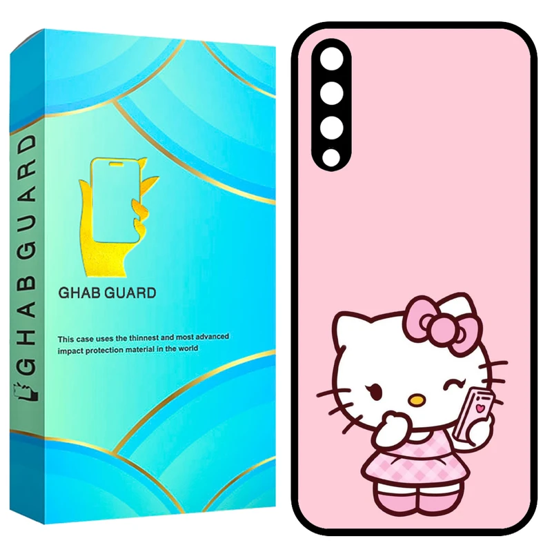کاور قاب گارد طرح کیتی مدل GA5020 مناسب برای گوشی موبایل سامسونگ Galaxy A50 / A50s / A30s
