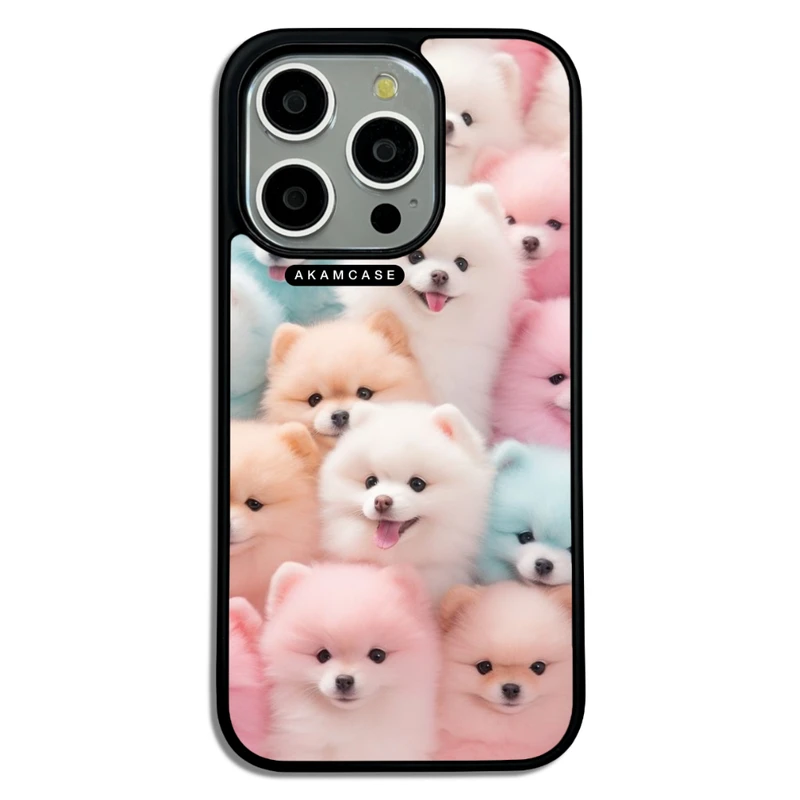 کاور آکام مدل AMC-WA15PRO-DOGS-16 مناسب برای گوشی موبایل اپل iPhone 15 Pro