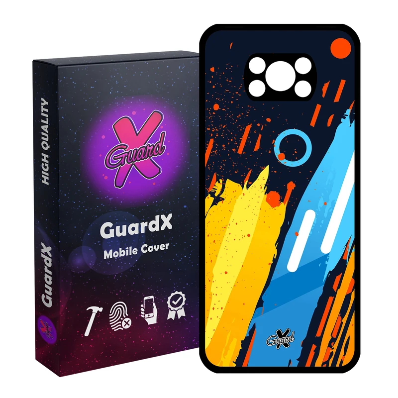 کاور گارد ایکس طرح Colors مدل Glass10171 مناسب برای گوشی موبایل شیائومی Poco X3 / Poco X3 NFC