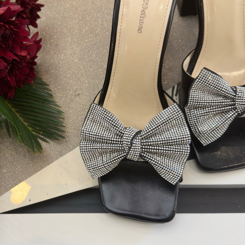 صندل زنانه مدل مجلسی پاپیونی BL-629