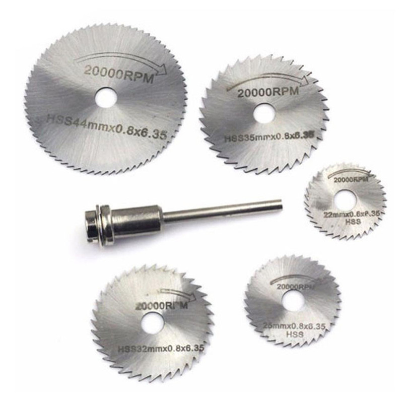 مجموعه 6 عددی تیغ فرز انگشتی اوتنسی کد 2019