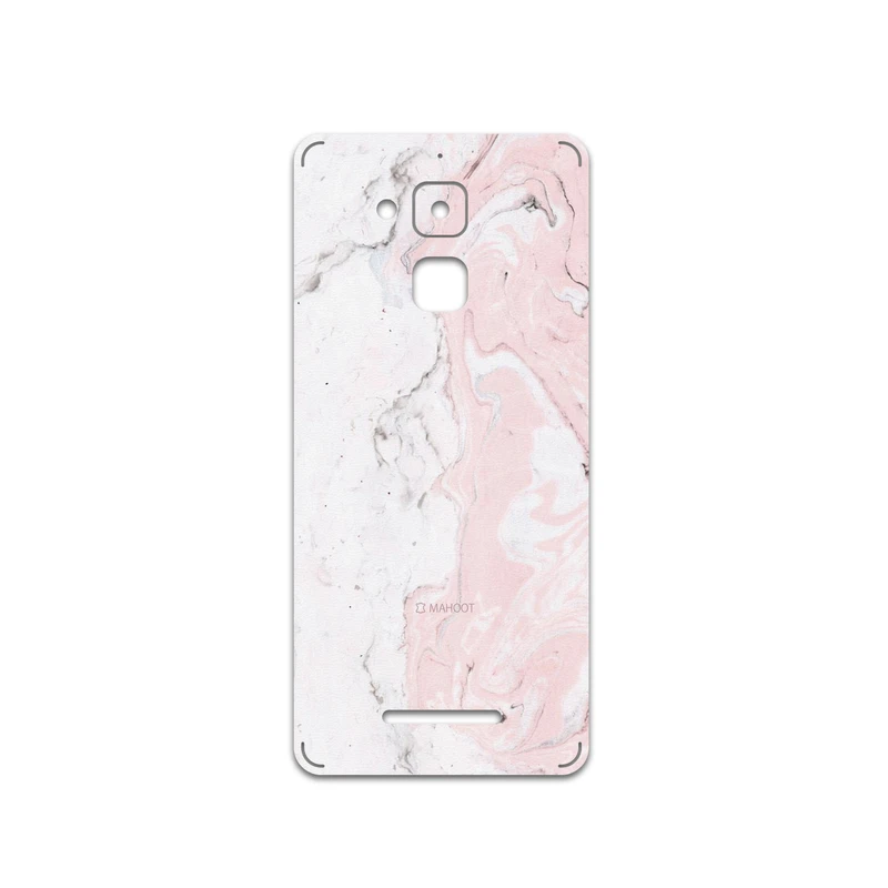 برچسب پوششی ماهوت مدل Blanco-Pink-Marble مناسب برای گوشی موبایل ایسوس Zenfone 3 Max ZC520TL