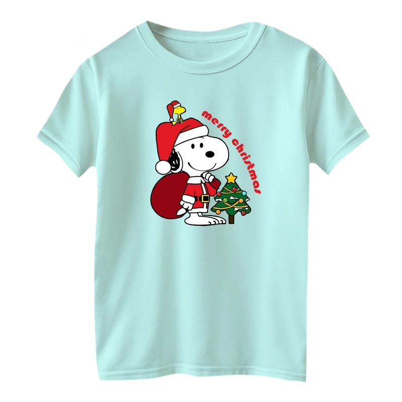 تی شرت آستین کوتاه بچگانه مدل اسنوپی کریسمس کد 9