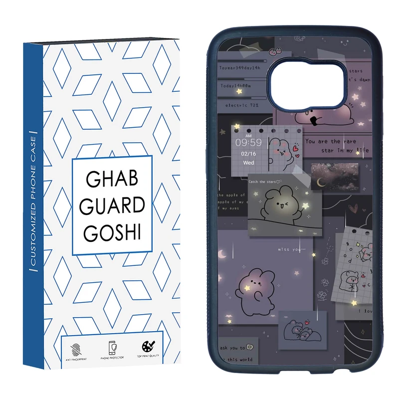 کاور قاب گارد گوشی طرح فانتزی کد TPU-197 مناسب برای گوشی موبایل سامسونگ Galaxy S7