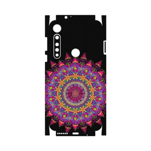 MAHOOT Mandala Design 5-FullSkin Cover Sticker for Motorola One Vision Plus
