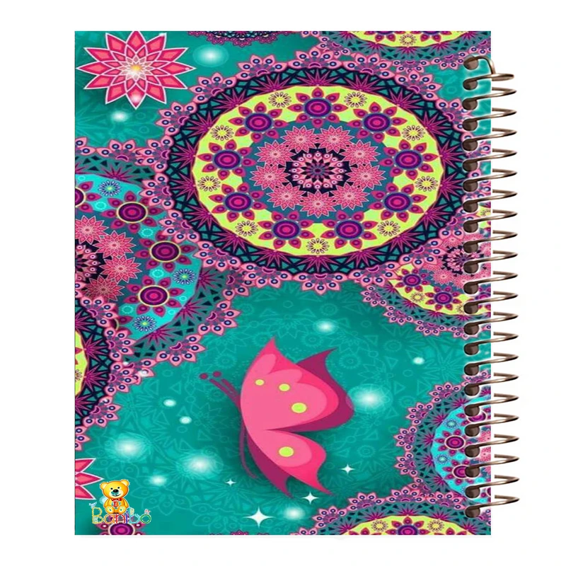 دفتر مشق 100 برگ بانیبو طرح پروانه کد 276