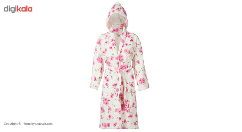 حوله پالتویی طرح گل کد025 سایز 125