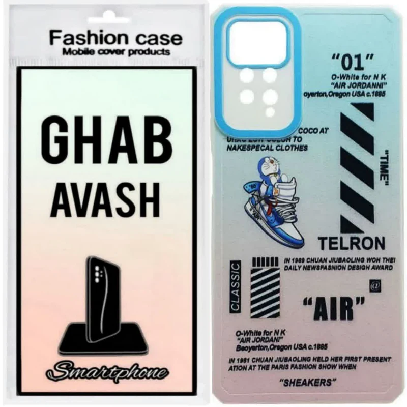 کاور قاب آوش طرح عروسکی مدل 09T مناسب برای گوشی موبایل شیائومی redmi note12 pro 4G 