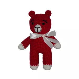 عروسک بافتنی مدل خرس کد 04