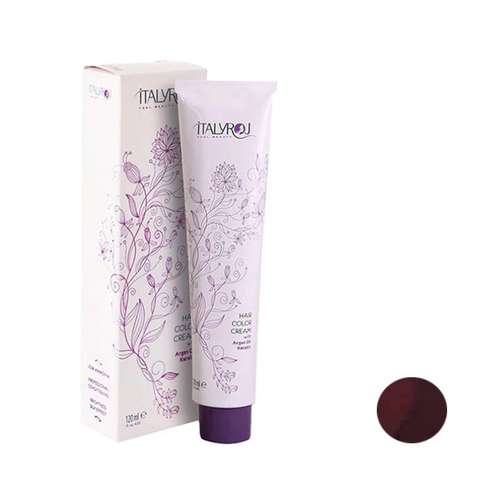 رنگ مو ایتالی رژ شماره ROJ7 حجم 120 میلی لیتر رنگ مرجانی