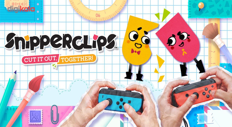 بازی SnipperClips مخصوص Nintendo Switch بازی SnipperClips مخصوص Nintendo Switch