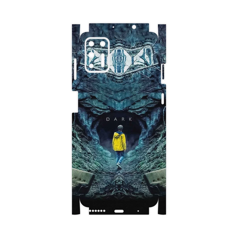 برچسب پوششی ماهوت مدل Dark-FullSkin مناسب برای گوشی موبایل موتورولا Moto G9 Plus