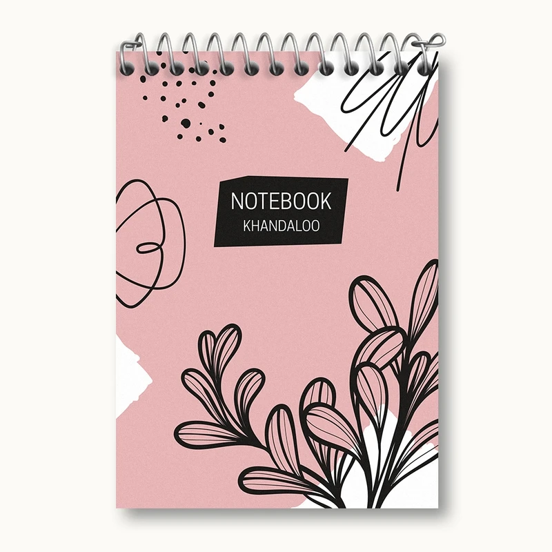 دفتر یادداشت 50 برگ خندالو مدل مینیمال کد N347