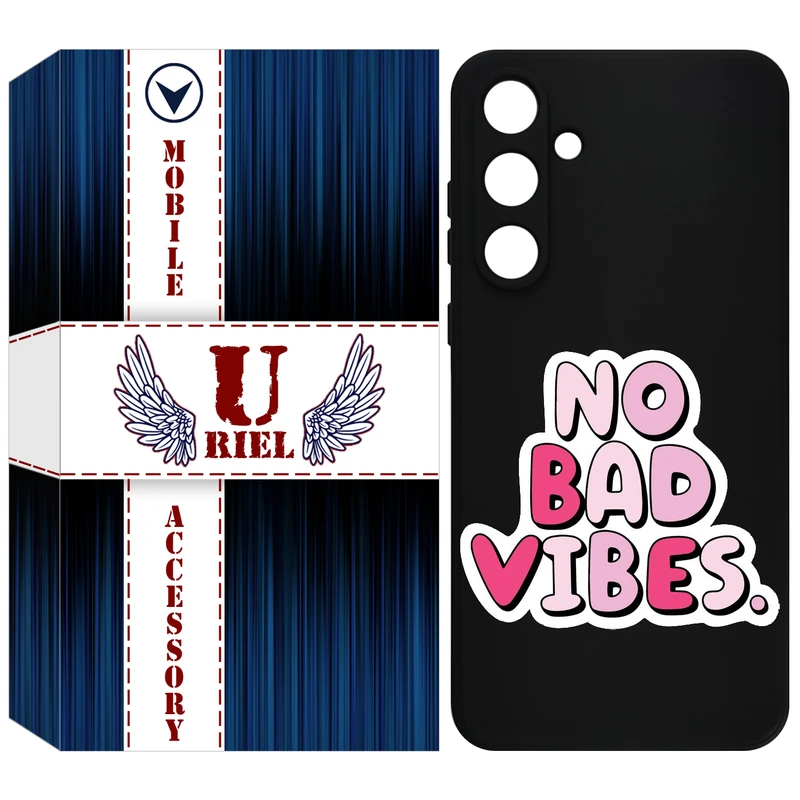 کاور یوریل مدل KSH کد 92 طرح انرژی مثبت مناسب برای گوشی موبایل سامسونگ Galaxy S24 FE