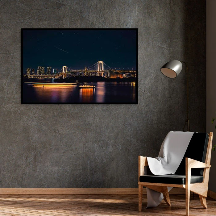 تابلو نوری بکلیت طرح منظره شهری مدل B-D1937